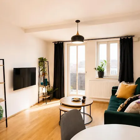 Stylový Penthouse U Pražského Parku A Centra S Ac Apartamento *